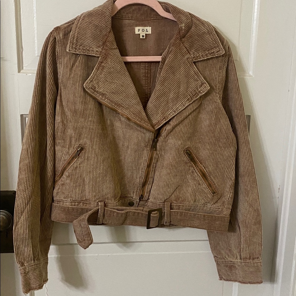POL Clothing Corduroy Moto Jacket | NIB Size Medium - Picture 7 of 11